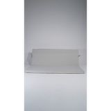 Sowso Premium Salıncak Minderi 45x130x5 cm | Gri Sert Sünger | Keten Kumaş & Fermuarlı Kolay Yıkanabilir | Pratik Bağcıklı | Krem - 45 x 130 x 5 cm