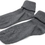 SoxBox Gri Diyabetik Fitilli Erkek Çorap 40-45