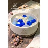 Soyasis Dekoratif Mum (Büyük Boy Seri - Okyanus) - VANİLYA KOKULU