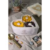 Soyasis Dekoratif Mum ( Kalp Seri - Işık) - SANDAL AĞACI KOKULU