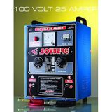 Soyberg 125 Seri Akü Şarj Cihazı ve Redresör Makinesi - 100 Volt 25 Amper - Aynı Anda 8 Akü Şarj Edebilen Profesyonel Akü Şarj Aleti