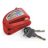Soydaş Alarmlı Motosiklet Disk Kilidi 110DB Kırmızı