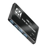 Soylu elektronik 4kvm421 Kvm Switch 2x1 Hdmı 2.0 4k Ultra Hd 2160p Usb 3.0 Hdcp 2.3 Hdr10 400MHz Hız