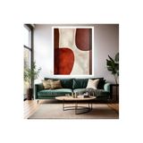 Soyut Ahşap Çerçeveli MDF Tablo Modern Salon Tablosu Ev Dekorasyon Duvar Tablosu Yeni Ev Hediyesi