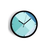 Soyut - Bohem - Geometrik Temalı Modern Duvar Saati - 30cm - Önü Camlı Siyah Kasa - Sessiz Mekanizma, JH0548S30SKP