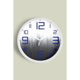 Soyut - Bohem - Geometrik Temalı Modern Duvar Saati - 35cm - Önü Camlı Beyaz Kasa - Sessiz Mekanizma, JH0541S35BKP