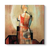 Soyut İnsan Figürü Tablosu 60 x 60