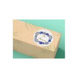 Söz Hatırası Etiketi Mavi Düğün Nişan Kına Etiketleri Serisi Mat Round Sticker 4 Cm (40 Adet)
