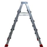 Sözbir 5+5 Çift Çıkışlı Premium Alüminyum Merdiven 50X20 Çok Amaçlı/Pratik/Kolay