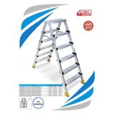 Sözbir 6+6 Gold Alüminyum Çift Çıkışlı Merdiven