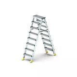 Sözbir 8+8 Çift Çıkışlı Premium Alüminyum Merdiven 20X50 Çok Amaçlı/Pratik/Kolay