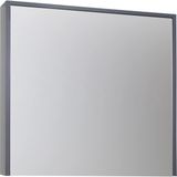 Sözcan Group Aras Antrasit Atlantik Çam 55x75x15 cm Aynalı Üst Dolap