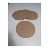 Sözen Home Design 20 Cm Çap 12 Ad Supla Mfd Ahşap Drolit 2,7mm ( 3 Mm )