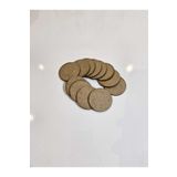 Sözen Home Design 6 Cm Çapında 20 Adet Yuvarlak 3mm Ham Mdf MAgnet tabanı obje