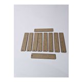 Sözen Home Design Boyanabilir Kitap Ayracı ham mdf 15 x 3 cm 10 adet 3mm kalınlık boyanabilir