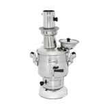 Sözenler Krom Odunlu Kömürlü 4.5 L Piknik Semaver Inox inox