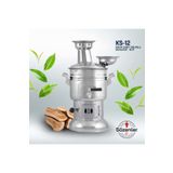 Sözenler KS12 (4 LT) KROM SABİT ODUNLU SEMAVER TAŞIMA ÇANTALI HEDİYELİ