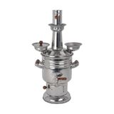 Sözenler KS14 P-Ceyhan 6 L Porselen Kulp Semaver inox