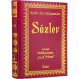 Sözler (Orta Boy 14 X 20 Cm - Cilt Bezi)