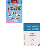 Sözlük Türkçe Resimli Sözlük Yazım Kılavuzu ( Tdk Kurallarına Uygun ) Sözlük - 2 Kitap Set