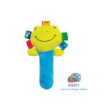 Sozzy Toys Peluş Çııngıraklı Sıksık Oyuncak Kurbağa