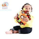Sozzy Toys Peluş Çıngıraklı Topum 3 Boyutlu Aslan Figürü