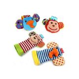 Sozzy Toys Sevimli Hayvanlar Figürlü Çıngıraklı Çorap Ve Bileklik Seti