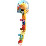 Sozzy Toys Sevimli Tırtıl Peluş Oyuncak Hayvan Temalı Yumuşak Kumaş 0-3 Yaş Kız Çocuk - Renkli