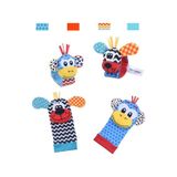 SozzyToys çıngıraklı çorap ve bileklik seti szy-243 Çok Renkli