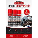 Sp 400 Sprey Pütür 400 Ml 3’Lü Set Anti Gravel Araç Altı Taş Çarpması Ve Ses Yalıtım Kaplaması