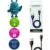 SP Mobilx Mu-08 2.4A Silikon USB To Lightning Hızlı Şarj ve Data Kablosu (1m)