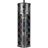 SP10AF 3m 1860 Joule 1.5mm 1 USB 1 Typec 2.1A/5V 16A 250V 3680W 10LU Akım Korumalı Priz