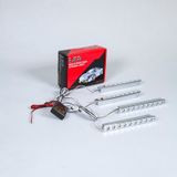 Space 4x9 Ledli Panjur Çakar Lamba Kırmızı/Beyaz-Mavi/Beyaz 54W /LAPA182-1