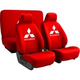Space Birebir Uyum Isteyenlere Mitsubishi ile Uyumlu Oto Koltuk Kilifi Konfor ve Stil Bir Arada - Kırmızı