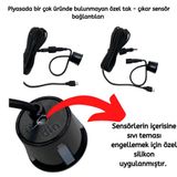 Space Bluetooth'lu Lcd Geri Park Sensörü Gupr80