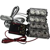 Space Çakar Lamba 3x4 LED Sarı Sarı 12-24V / LAPA534
