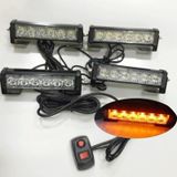 Space Çakar Lamba Power Ledli 4'lü Kırmızı-Beyaz/Mavi-Beyaz 12V/ LAPA194