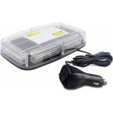 Space Çakarlı Tepe Lambası Mıknatıslı Kırmızı-Kırmızı 24W 12-24V / LAIK534