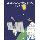 Space coloring book for kids