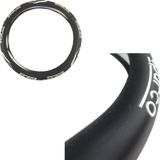 Space DIKI364-SB 38 cm Sparco Dizayn Siyah/Beyaz Direksiyon Kılıfı