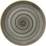 Space Gourmet Düz Tabak 27 cm - Siyah