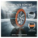 Space Kaydırmaz Oto Kar Çorabı Güvenli Ve Pratik Zıco09