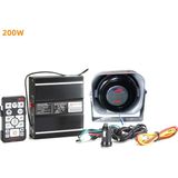 Space Kompakt Oto Küçük Siren 200W Güçlü Ses