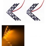 Space LED Ayna Gündüz Ledi Amber Renk 14 LED / LAAM318