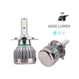 Space Led Far Ampulü H4-3500lmx2-30w-12v Buz Mavisi / Laam707