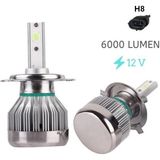 Space LED Far Ampulü H8-3500LMX2-30W-12V Buz Mavisi / LAAM706 - Beyaz
