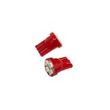 Space Led Uyumlu Ampul T10 2X4 Smd Kirmizi 2Li Set 12V / Laam117-3