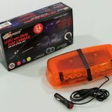 Space Ledli Mini Oval İkaz Lambası Sarı 24 Led 24V /LAIK99