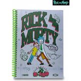 Space License Rick&morty Wubba Lubba Spiralli Sert Kapak Kareli Defter 96 Yaprak