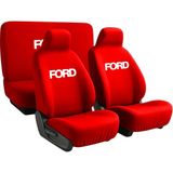 Space Oto Koltuk Kilifi Seciminde Kalite Isteyenlere Ford C-Max ile Uyumlu Ozguvenli Secim - Kırmızı